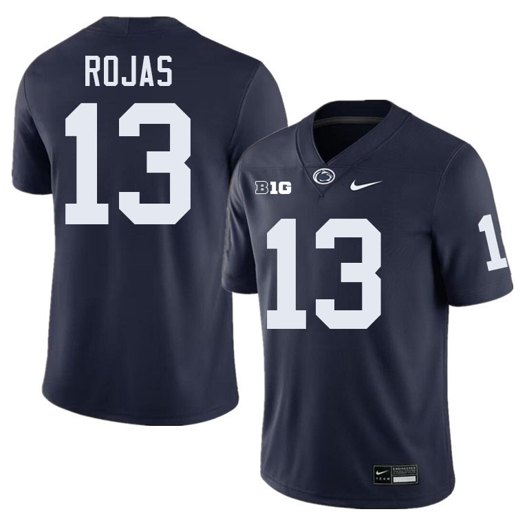 Tony Rojas Penn State Jersey,PSU Nittany Lions #13 Tony Rojas Football Uniforms-Navy